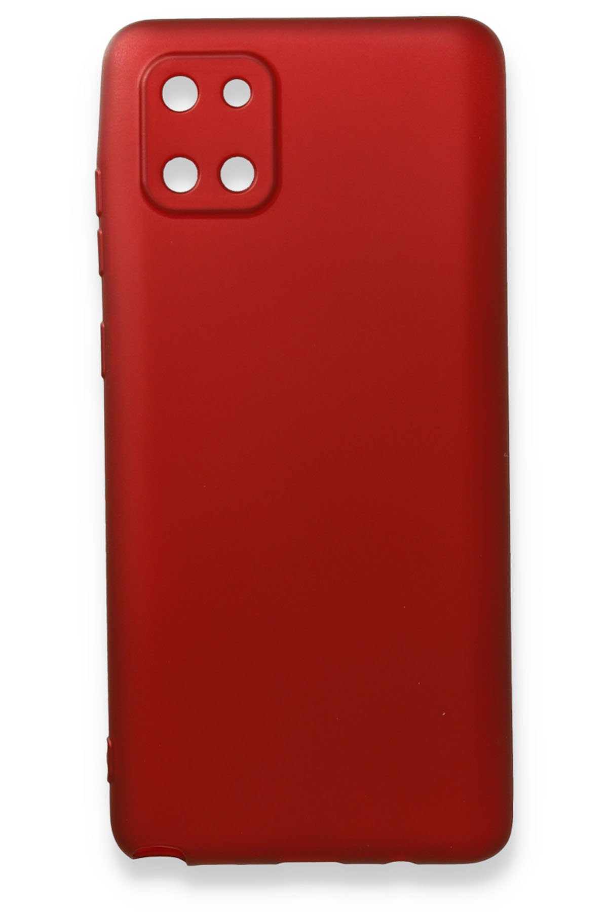  Samsung Galaxy A81 / Note 10 Lite Kılıf First Silikon - Bordo