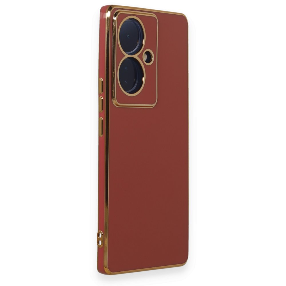 Vivo V29 Lite Kılıf Volet Silikon - Kırmızı Vivo V29 Lite Kılıf Volet Silikon - Kırmızı