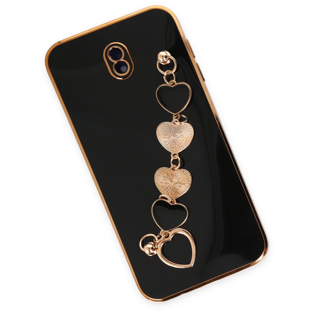  Samsung Galaxy J7 Pro / J730 Kılıf Esila Silikon - Siyah