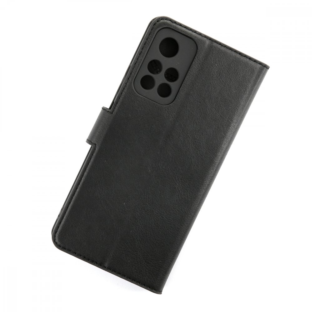  Xiaomi Poco M4 Pro 5G Kılıf Trend S Plus Kapaklı Kılıf - Siyah