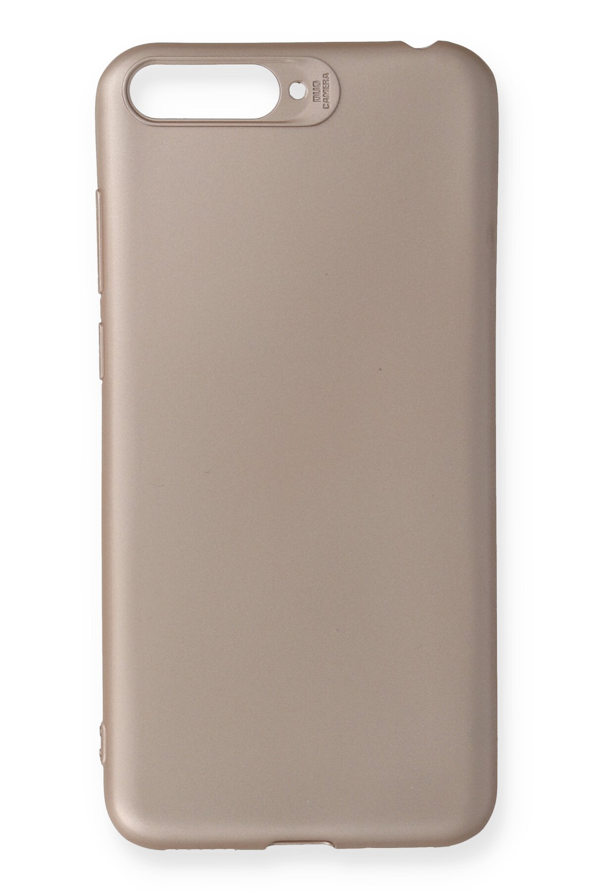 Huawei Honor 7A Kılıf First Silikon - Rose Gold  Huawei Honor 7A Kılıf First Silikon - Rose Gold