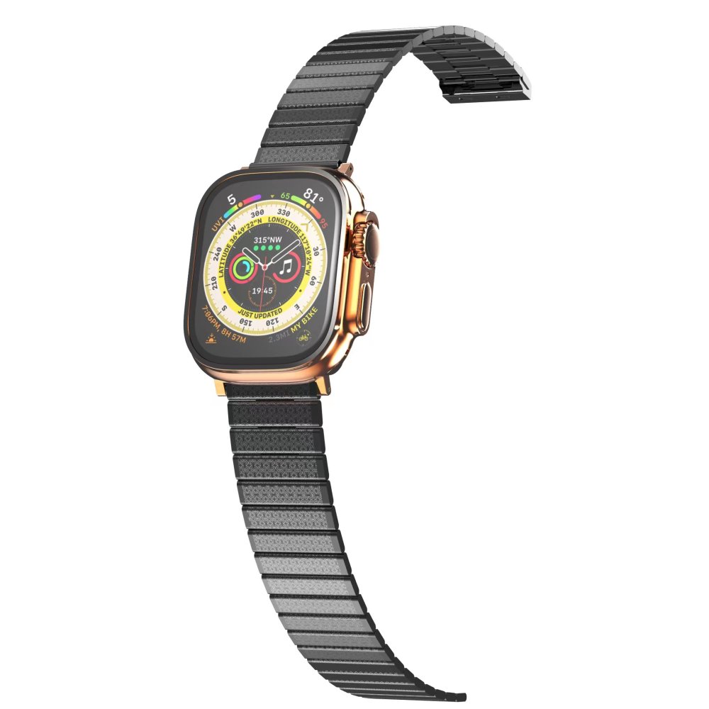  Apple Watch 38mm Made Metal Kordon - Siyah
