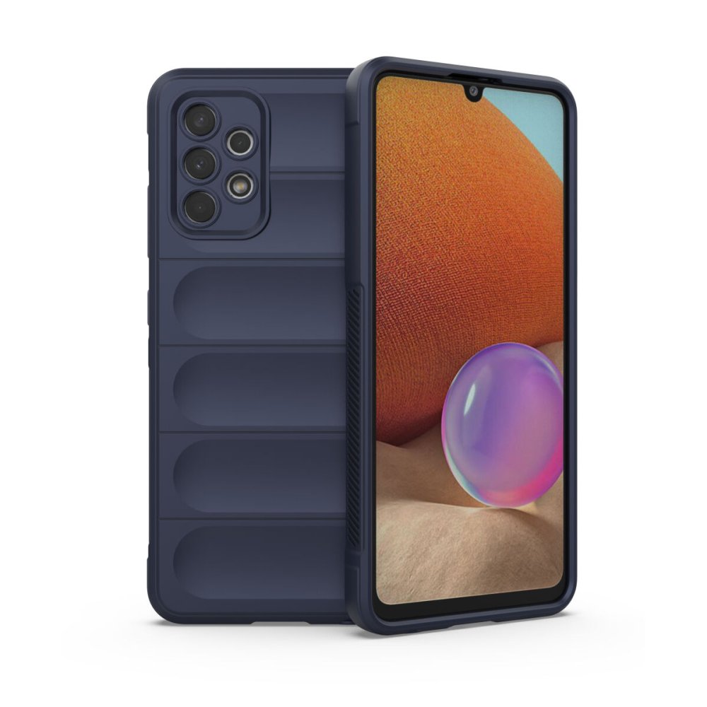  Samsung Galaxy A32 Kılıf Optimum Silikon - Lacivert