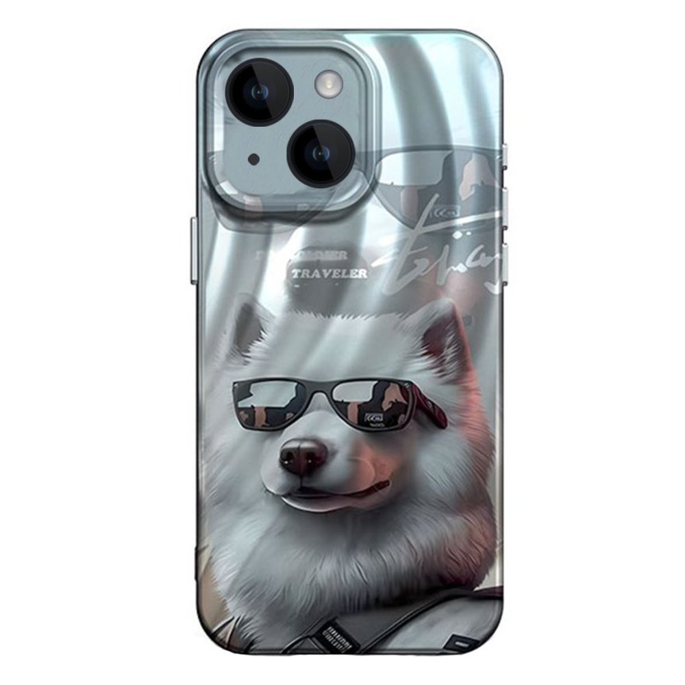  iPhone 15 Kılıf Crew Desenli Kapak - Köpek