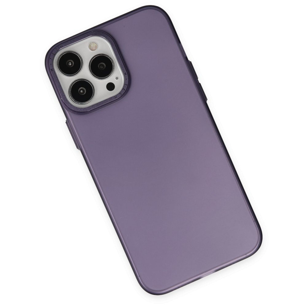 iPhone 13 Pro Kılıf Modos Metal Kapak - Derin Mor iPhone 13 Pro Kılıf Modos Metal Kapak - Derin Mor