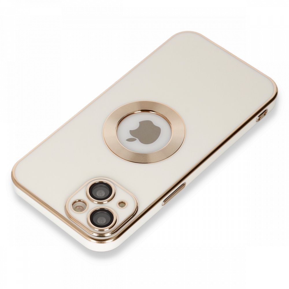  iPhone 13 Kılıf Store Silikon - Beyaz