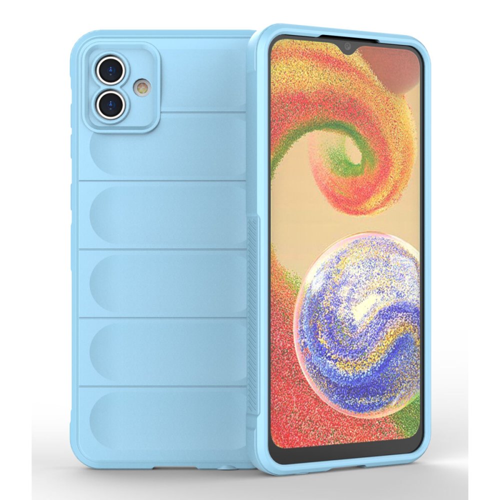  Samsung Galaxy A04 Kılıf Optimum Silikon - Sky Blue