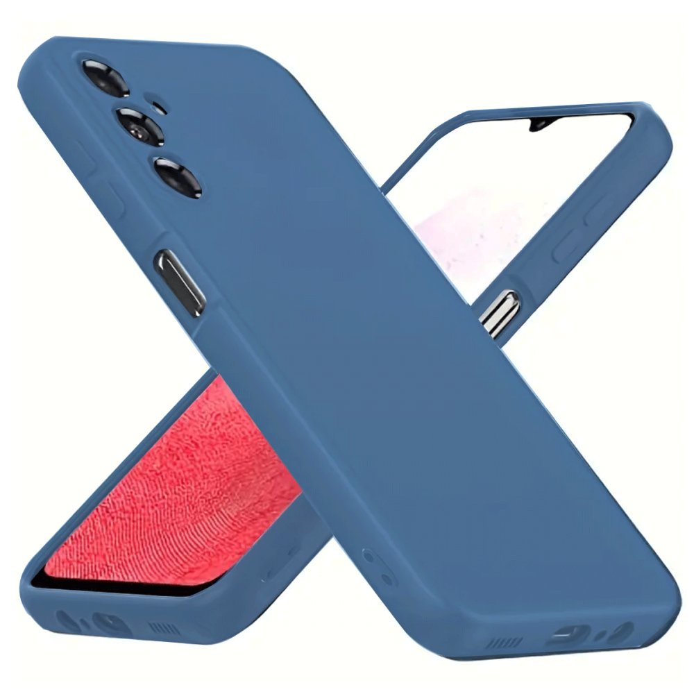  Samsung Galaxy A34 5G Kılıf First Silikon - Mavi