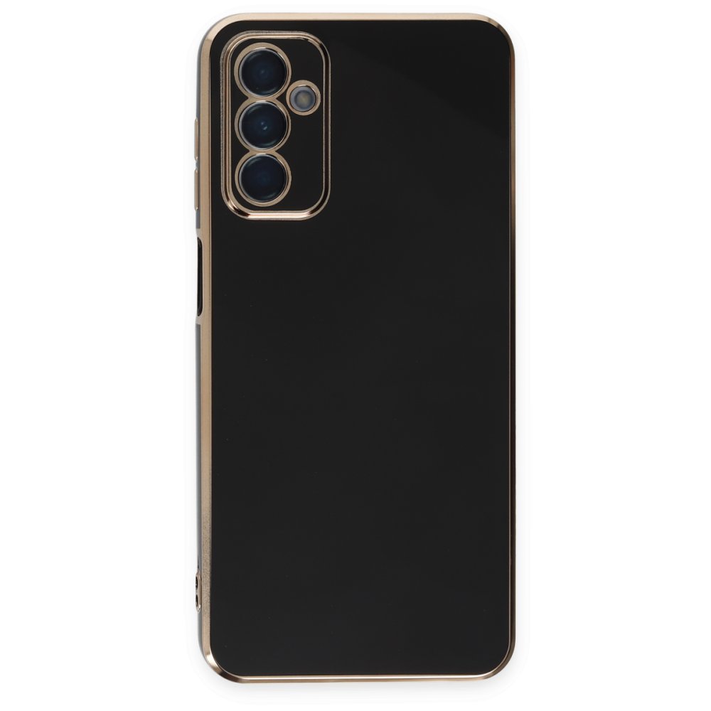  Samsung Galaxy A04S Kılıf Volet Silikon - Siyah