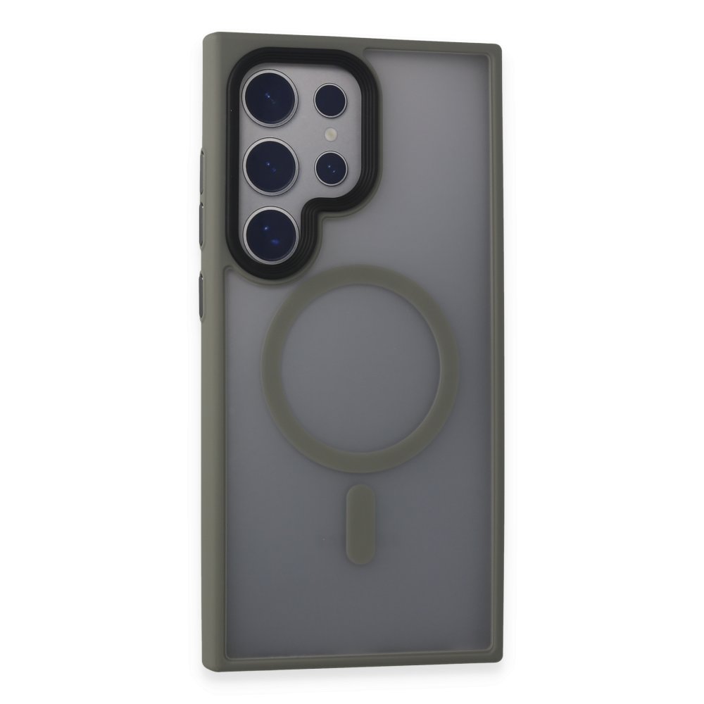  Samsung Galaxy S24 Ultra Kılıf Trex Magneticsafe Kapak - Titan Gri