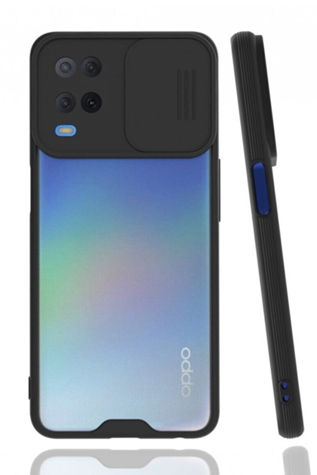  Realme 8 Pro Kılıf Platin Kamera Koruma Silikon - Siyah