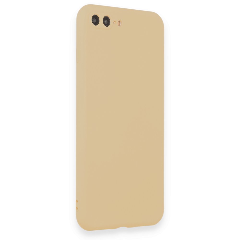  iPhone 8 Plus Kılıf First Silikon - Gold
