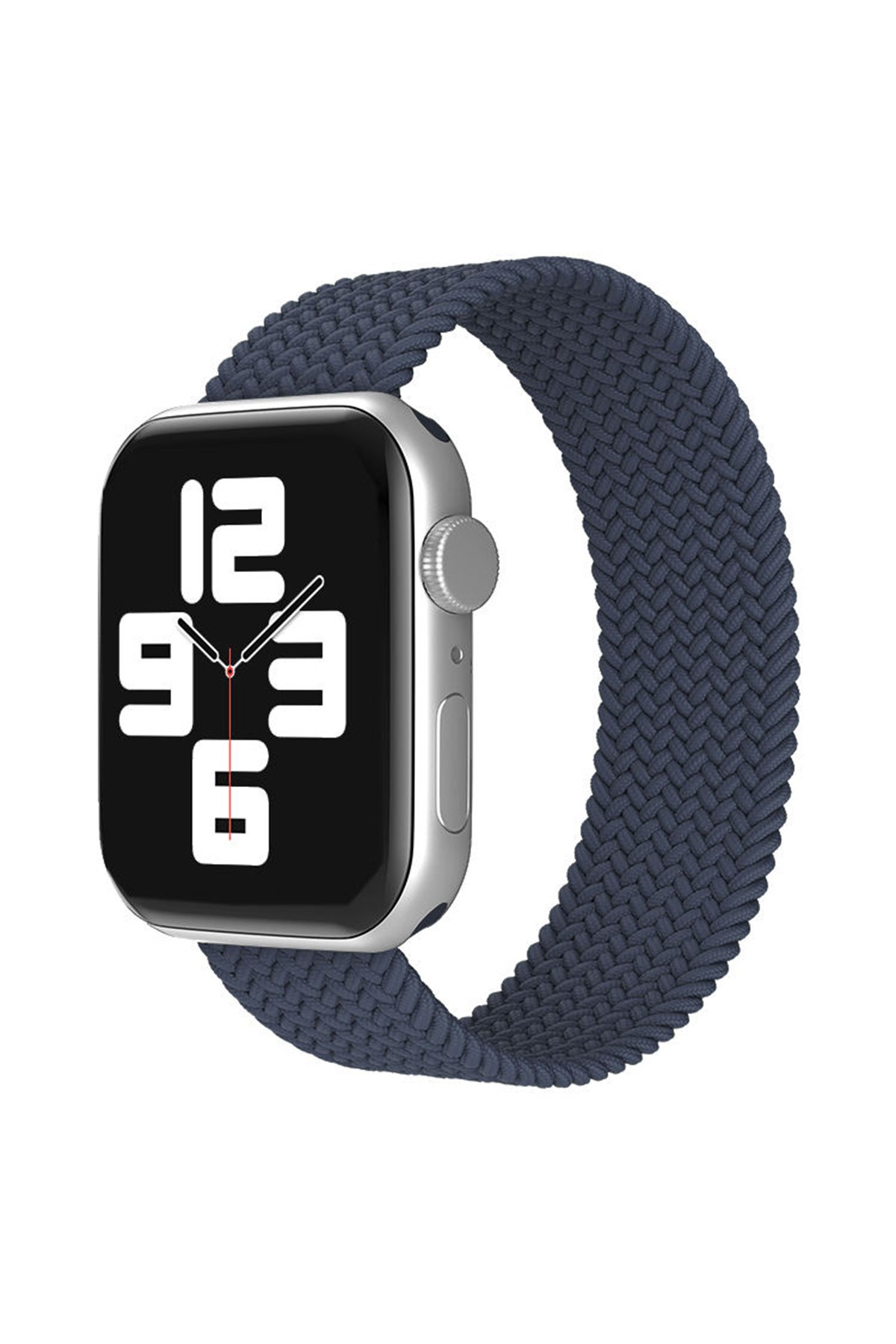  Apple Watch Ultra 49mm Ayarlı Solo Silikon Kordon - Lacivert