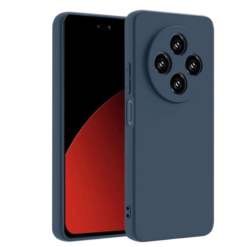 Redmi 14C Kılıf Nano içi Kadife Silikon - Lacivert Redmi 14C Kılıf Nano içi Kadife Silikon - Lacivert