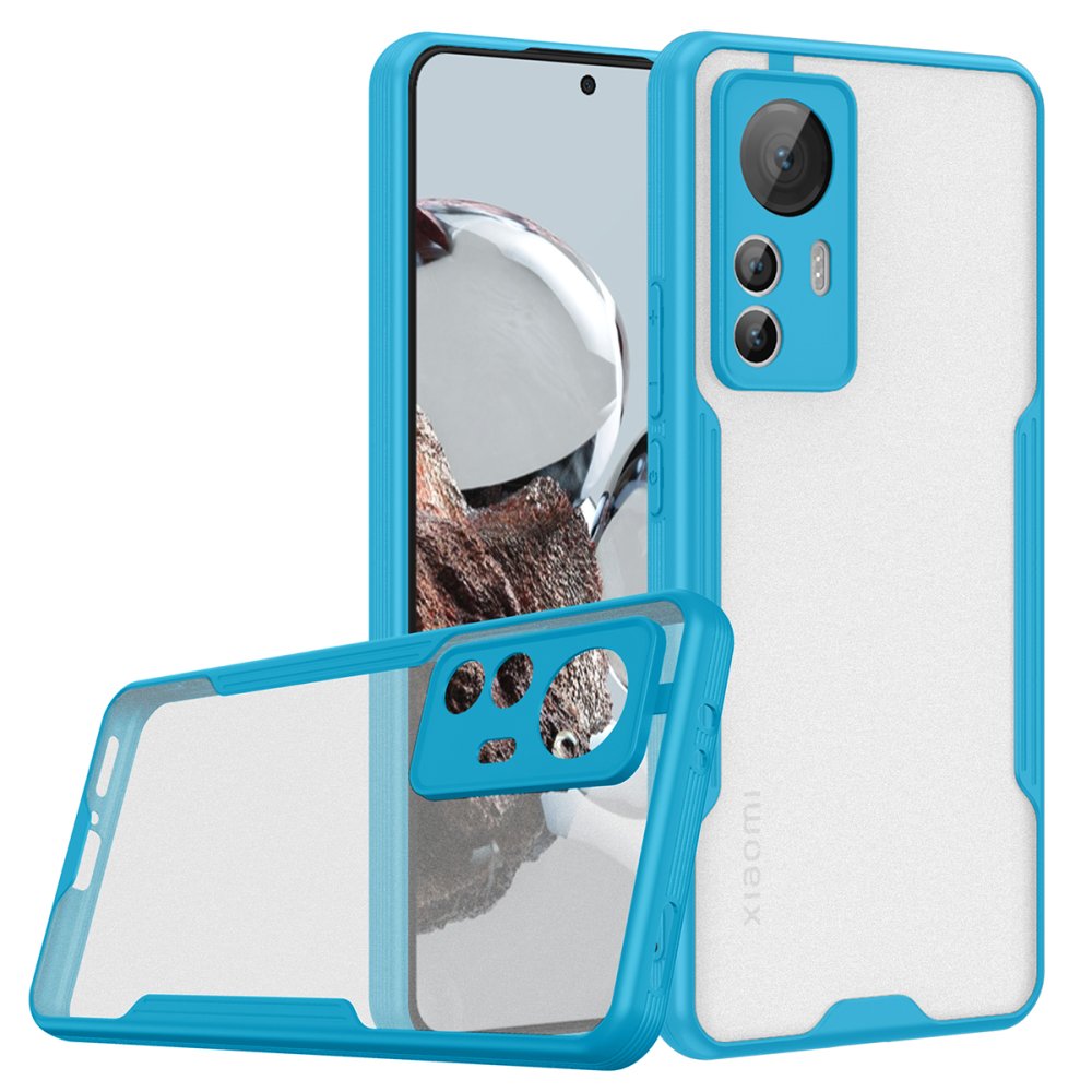  Xiaomi Mi 12T Kılıf Platin Silikon - Mavi