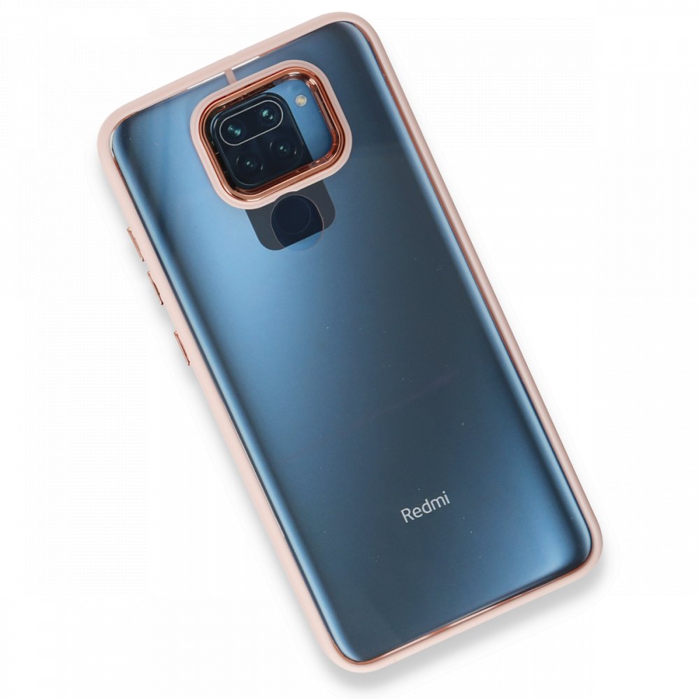 Redmi Note 9 Kılıf Dora Kapak - Pudra