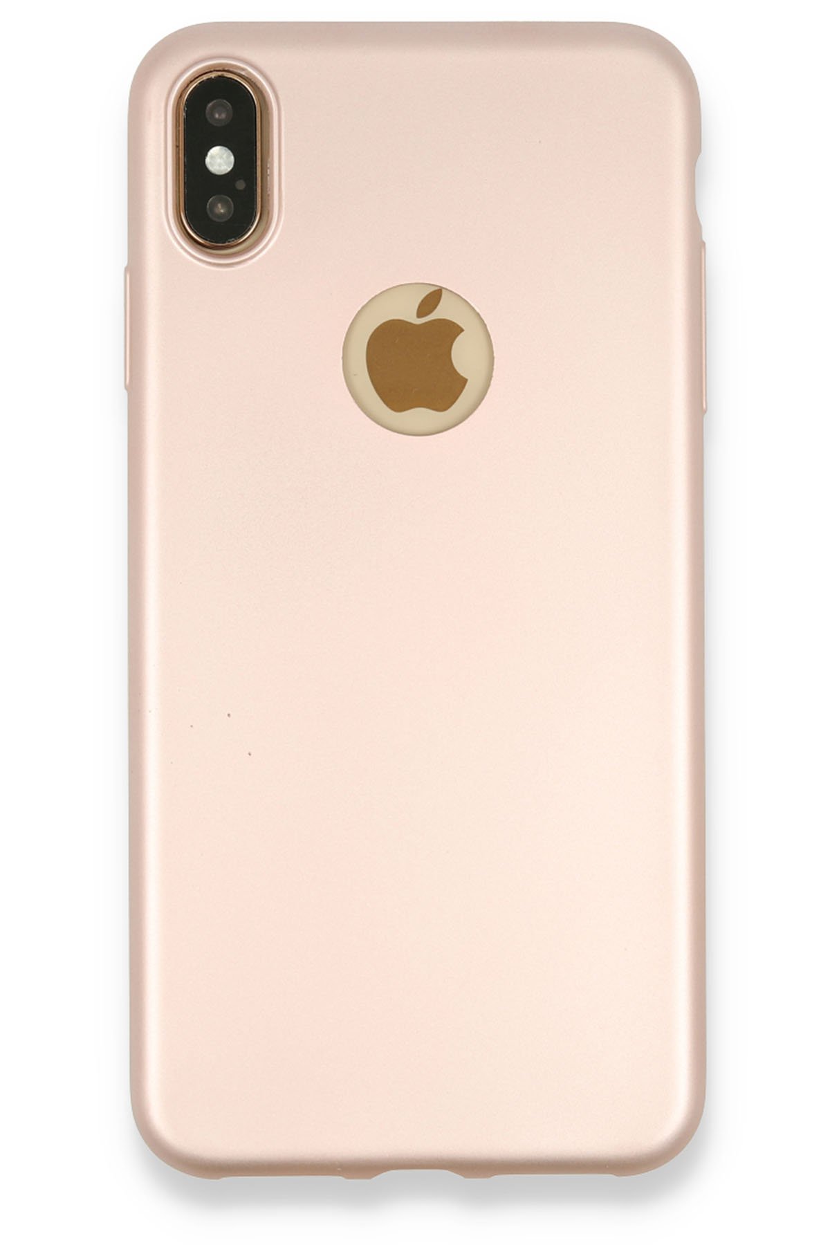 iPhone XS Max Kılıf First Silikon - Rose Gold iPhone XS Max Kılıf First Silikon - Rose Gold