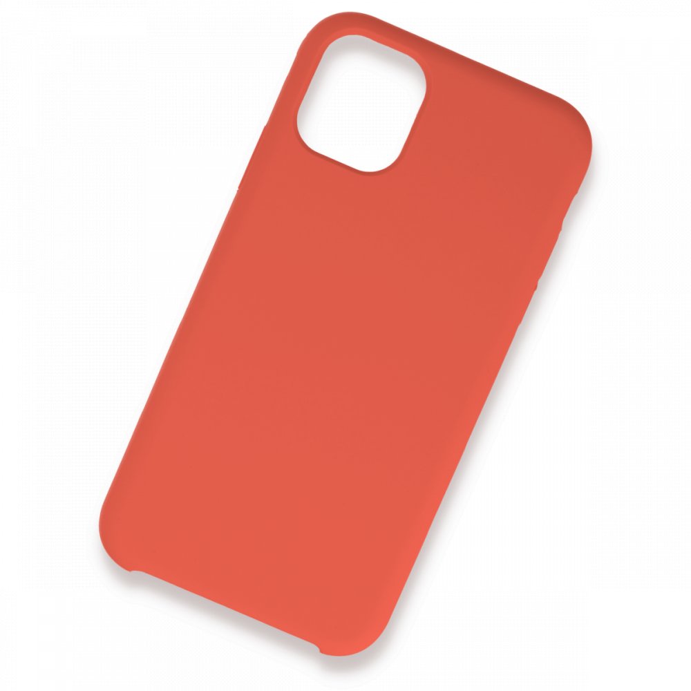 iPhone 11 Pro Max Kılıf Lansman Legant Silikon - Turuncu