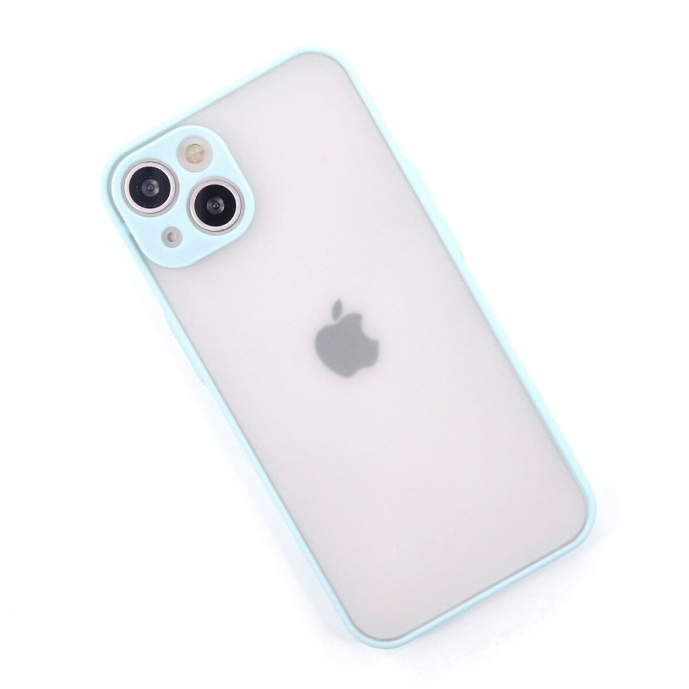  iPhone 13 Mini Kılıf Montreal Silikon Kapak - Turkuaz