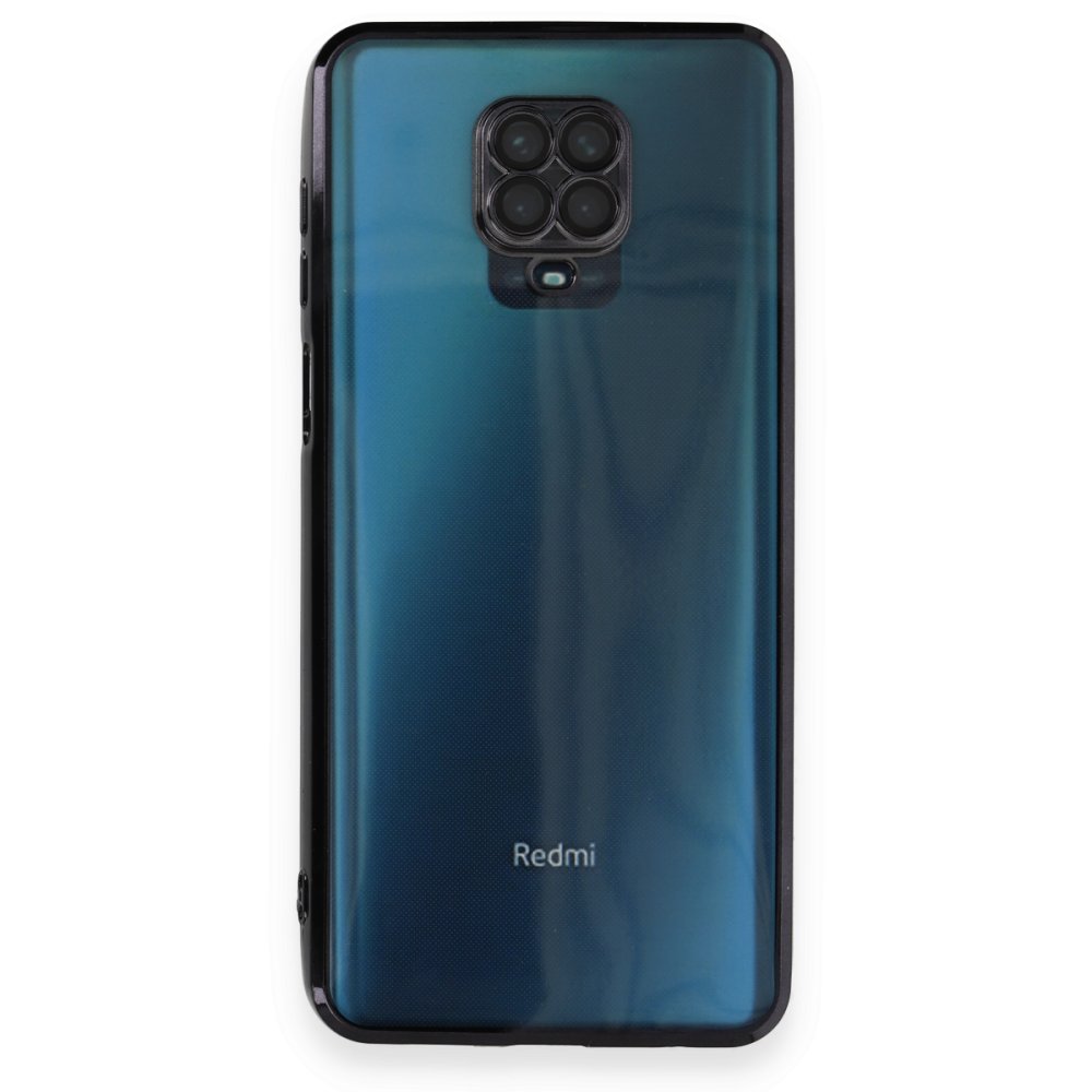 Redmi Note 9S Kılıf Razer Lensli Silikon - Siyah