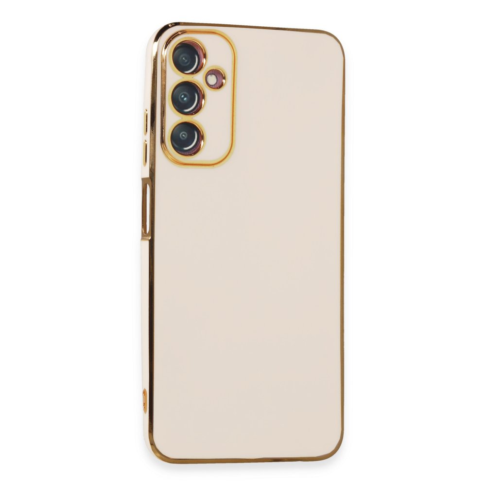Samsung Galaxy A05S Kılıf Volet Silikon - Beyaz Samsung Galaxy A05S Kılıf Volet Silikon - Beyaz