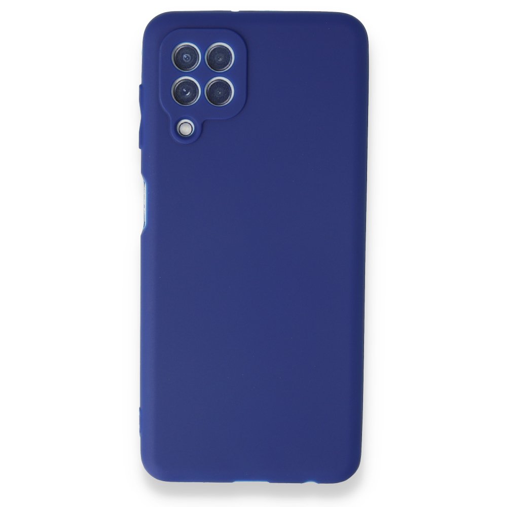 Samsung Galaxy M32 Kılıf First Silikon - Mavi Samsung Galaxy M32 Kılıf First Silikon - Mavi