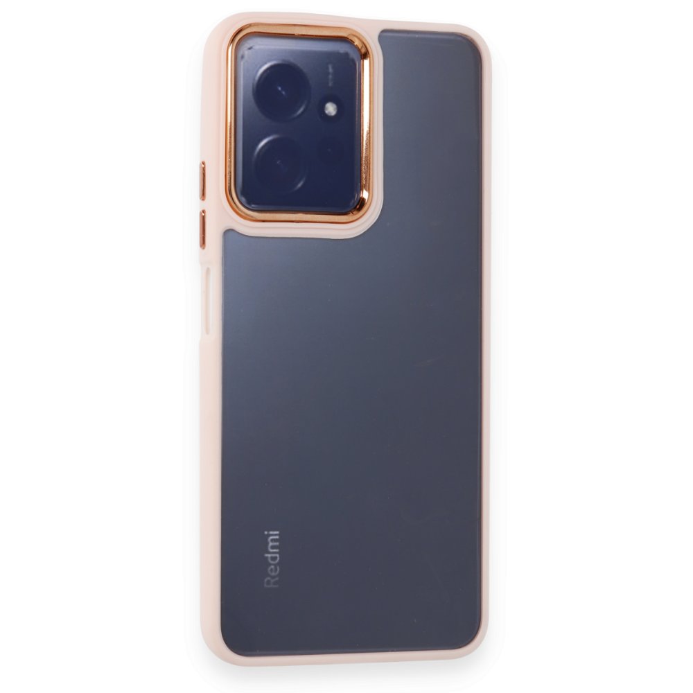 Redmi Note 12 4G Kılıf Dora Kapak - Pudra