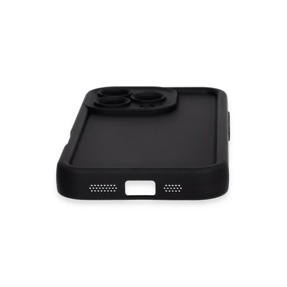  iPhone 16 Pro Max Kılıf Viera Silikon - Siyah