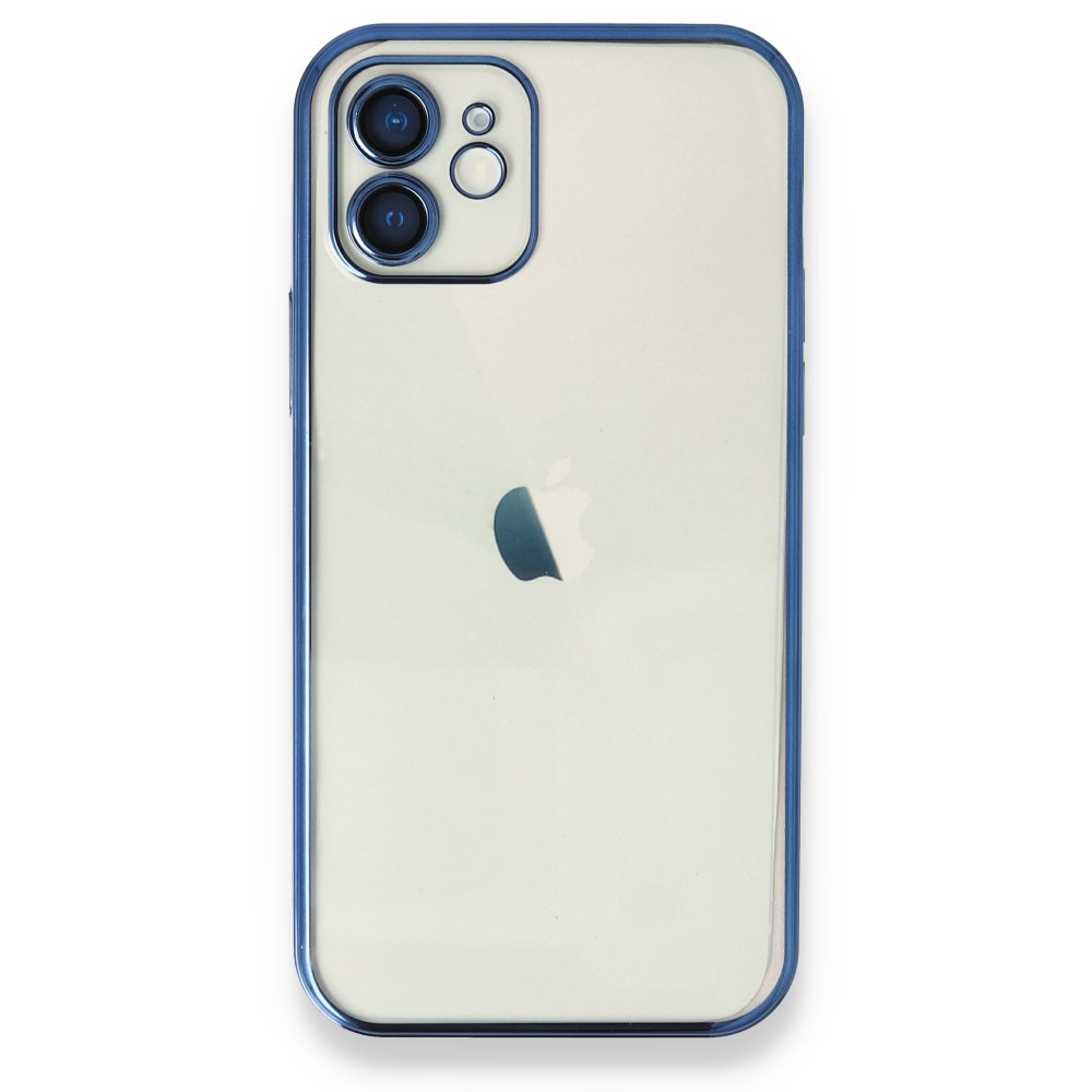  iPhone 11 Kılıf Razer Lensli Silikon - Mavi