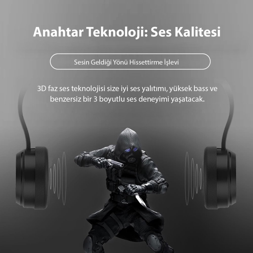  Shinecon SC-G04E 3D Sanal Gerçeklik Gözlüğü - Siyah