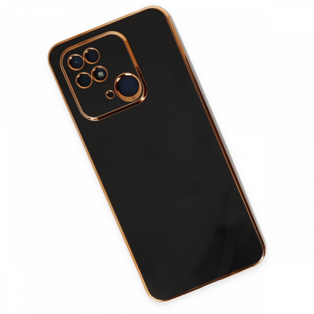 Xiaomi Poco C40 Kılıf Volet Silikon - Siyah Xiaomi Poco C40 Kılıf Volet Silikon - Siyah