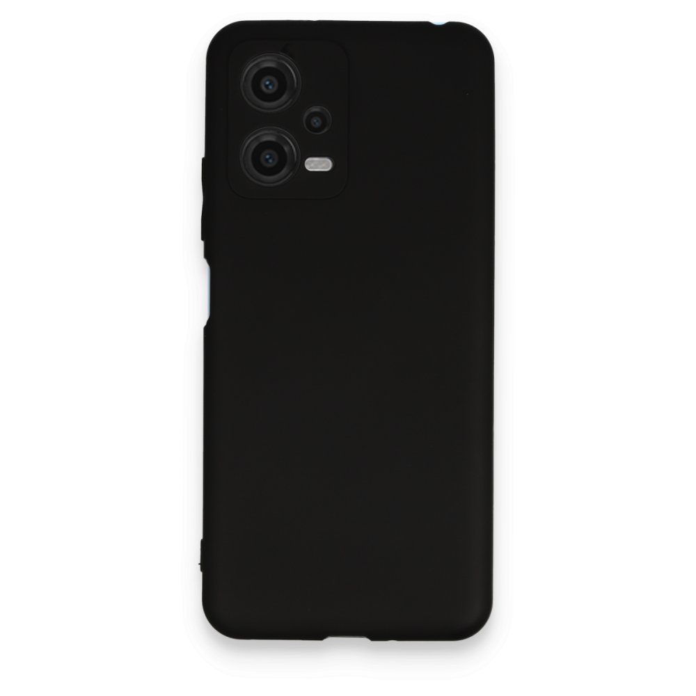  Xiaomi Poco X5 5G Kılıf First Silikon - Siyah
