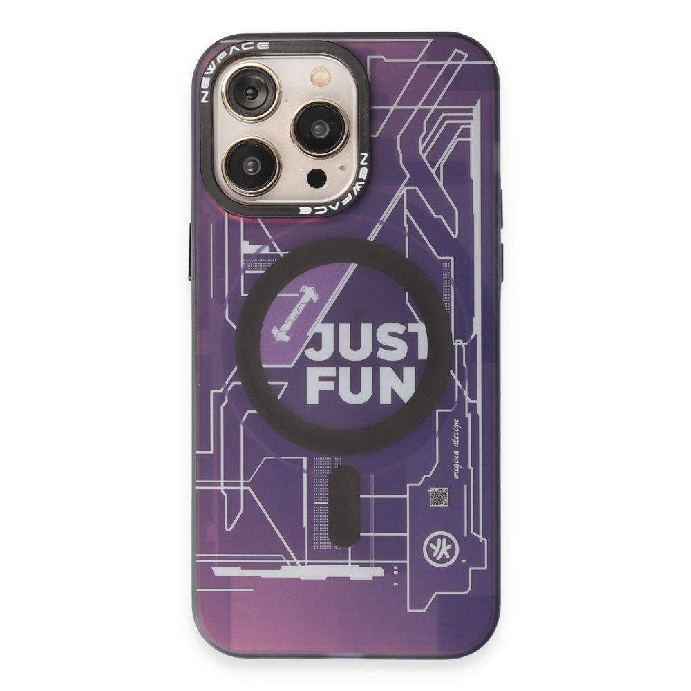  iPhone 15 Pro Kılıf Venüs Magneticsafe Desenli Kapak - Venüs - 1