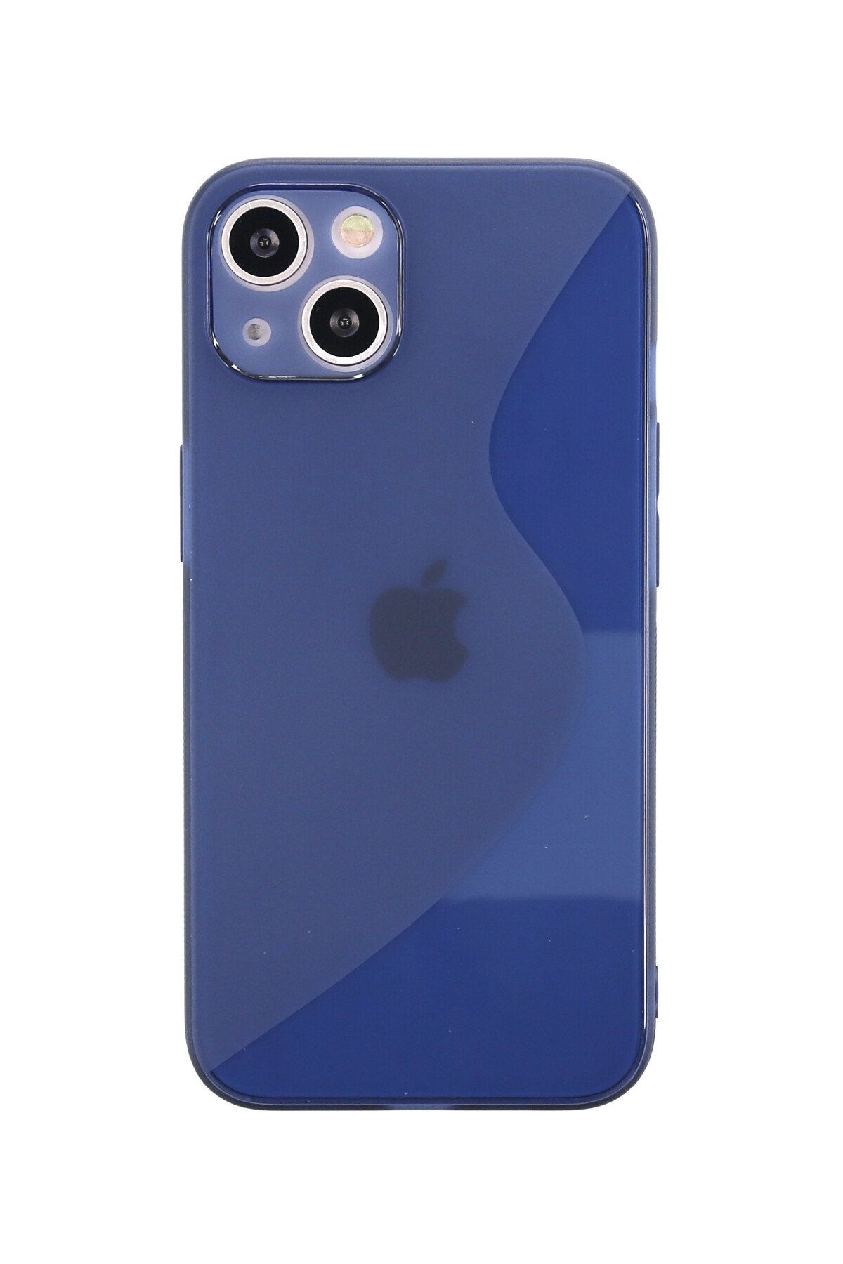  iPhone 13 Kılıf S Silikon - Mavi