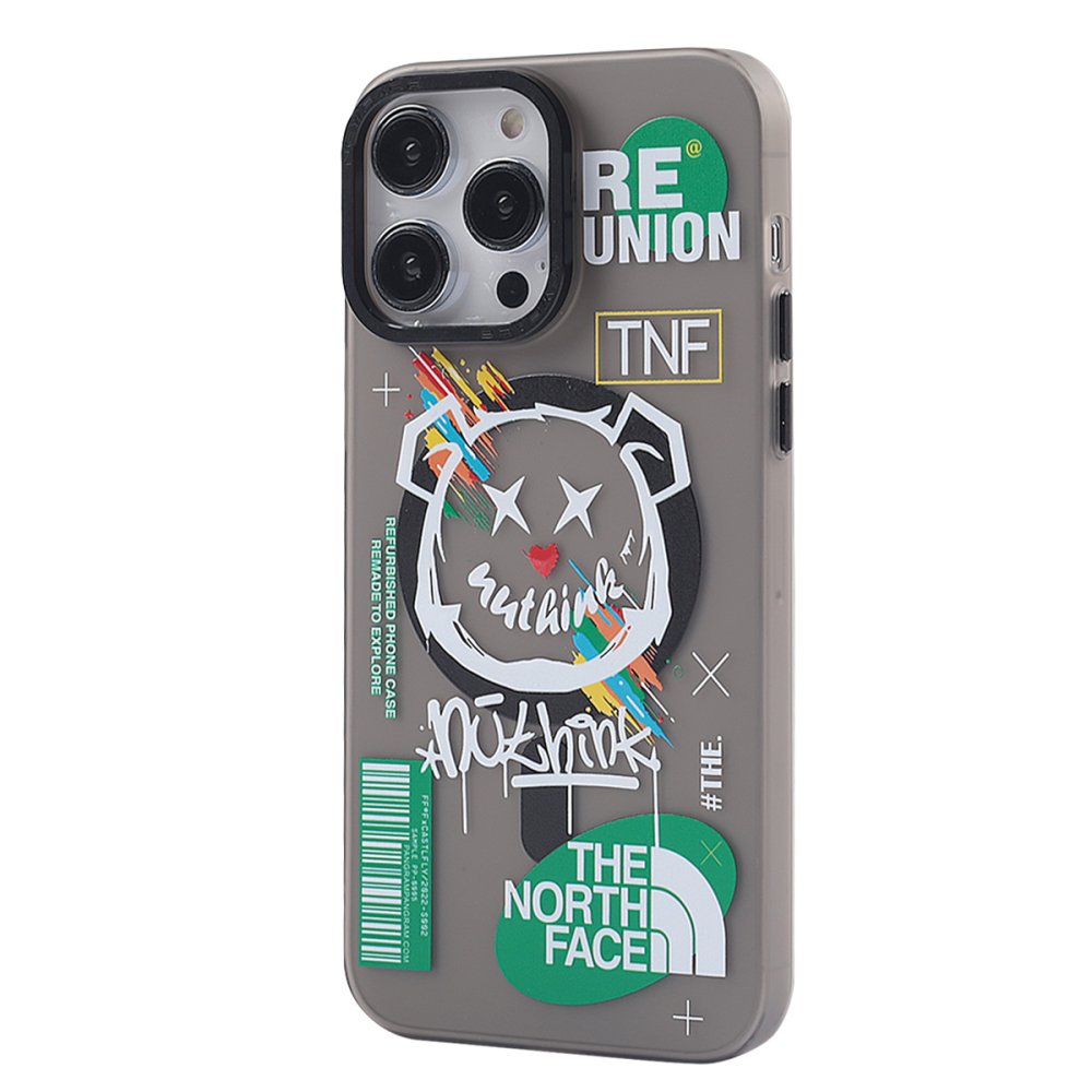  iPhone 13 Pro Max Kılıf Apollo Magneticsafe Desenli Kapak - Apollo Siyah - 2