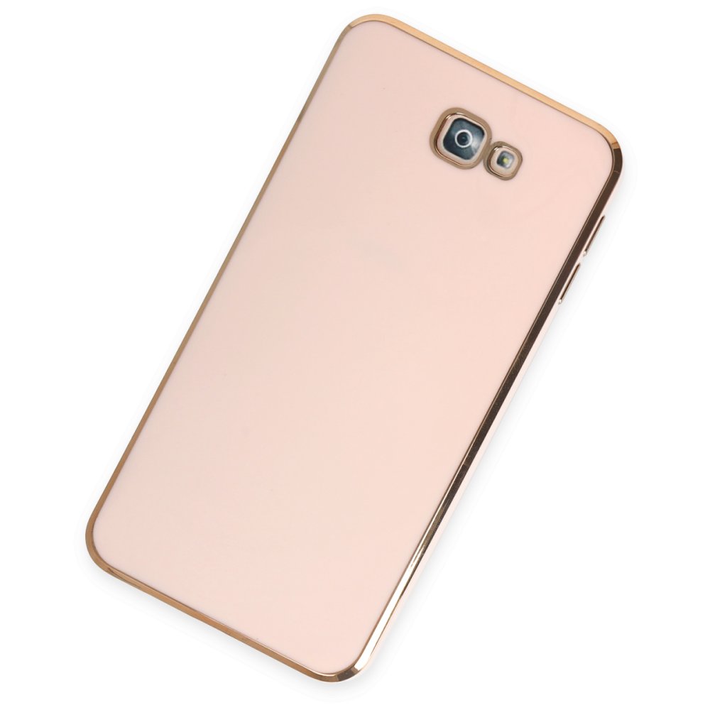  Samsung Galaxy J7 Prime Kılıf Volet Silikon - Pembe