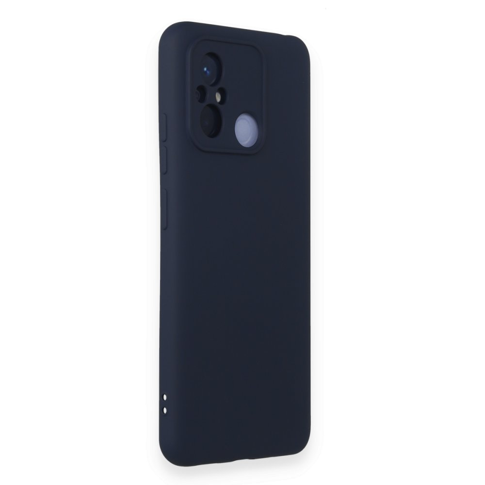 Redmi 12C Kılıf Nano içi Kadife Silikon - Lacivert