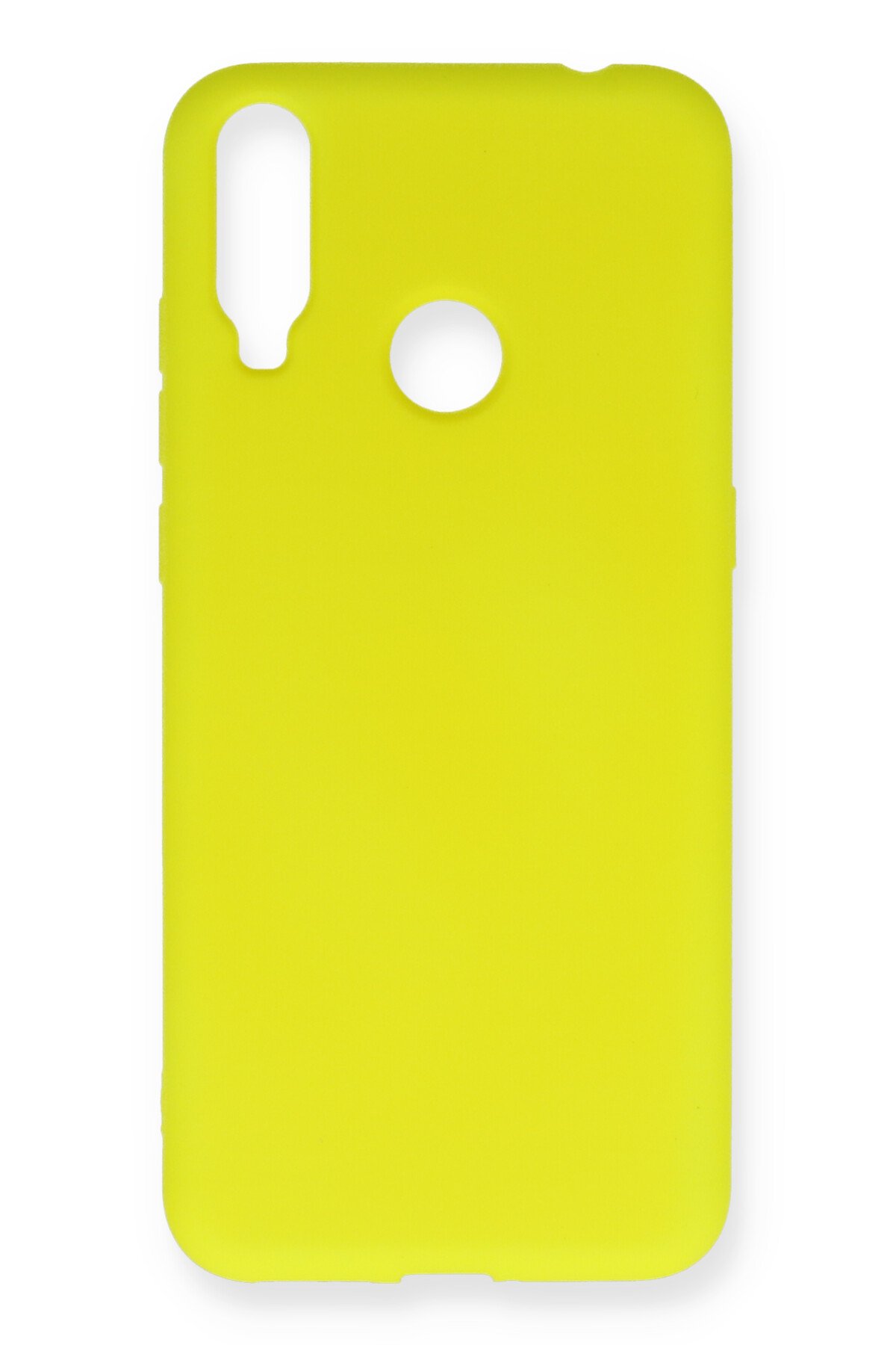  General Mobile GM 10 Kılıf Nano içi Kadife Silikon - Sarı