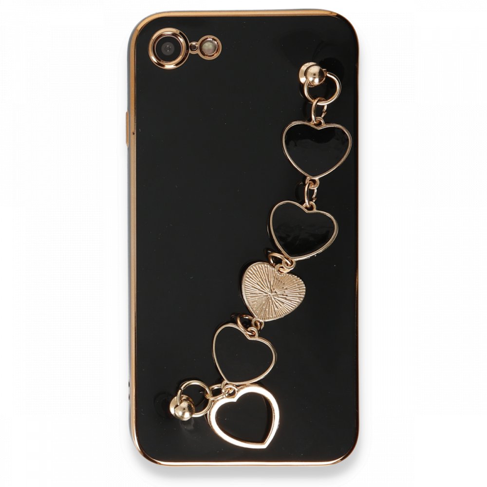 iPhone 7 Kılıf Esila Silikon - Siyah iPhone 7 Kılıf Esila Silikon - Siyah