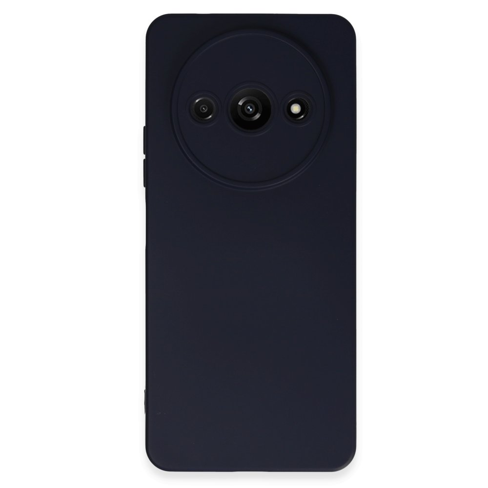 Xiaomi Poco C61 Kılıf Nano içi Kadife Silikon - Lacivert Xiaomi Poco C61 Kılıf Nano içi Kadife Silikon - Lacivert