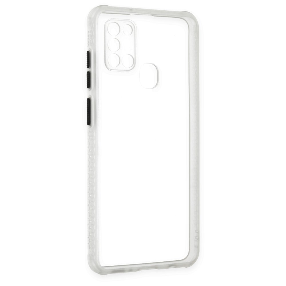  Samsung Galaxy M31 Kılıf Miami Şeffaf Silikon - Şeffaf