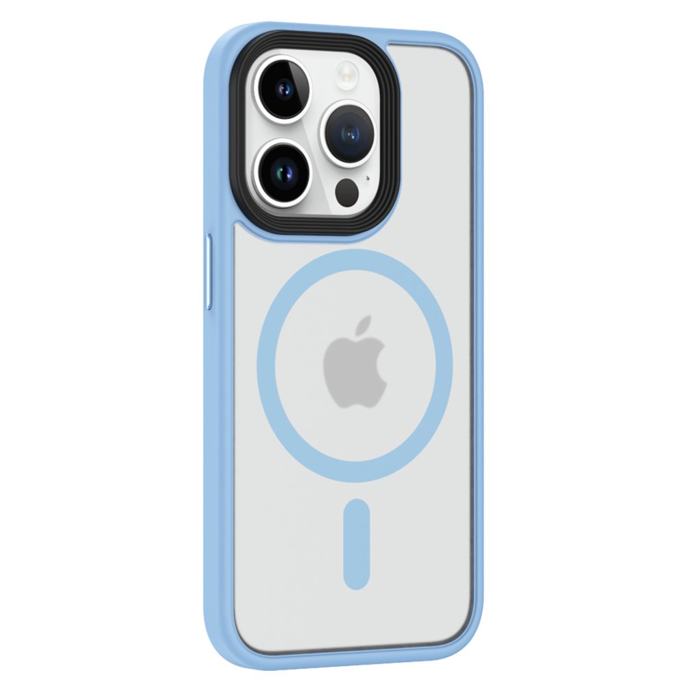 iPhone 15 Pro Max Kılıf Trex Magneticsafe Kapak - Sierra Blue