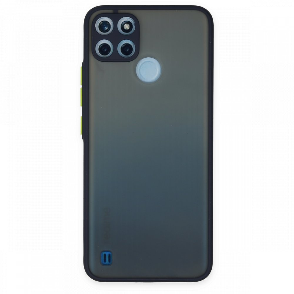  Realme C21Y Kılıf Montreal Silikon Kapak - Lacivert