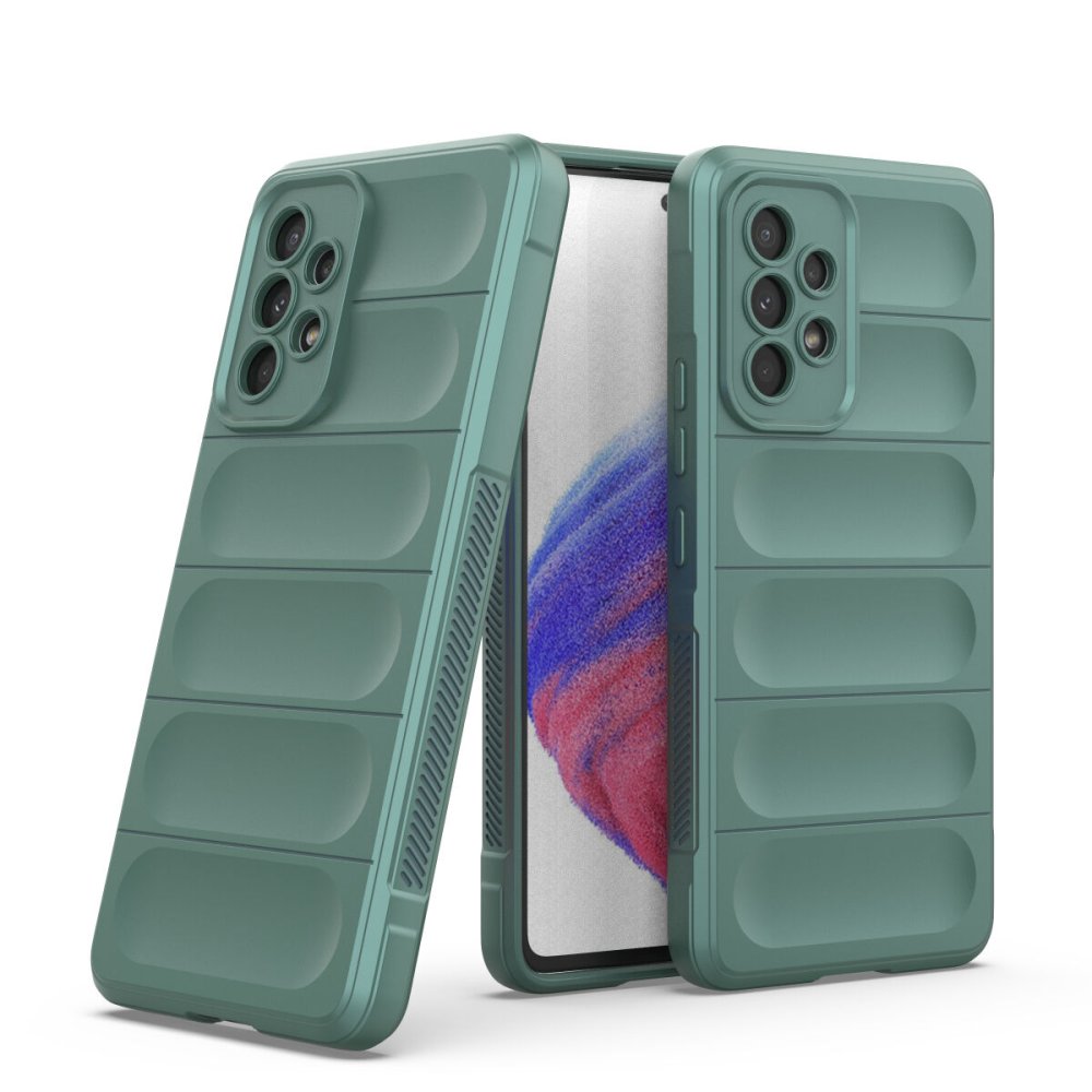  Samsung Galaxy A53 5G Kılıf Optimum Silikon - Koyu Yeşil