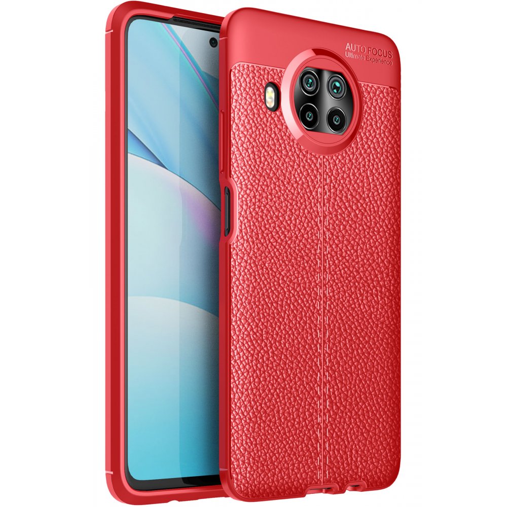 Xiaomi Mi 10T Lite Kılıf Auto Focus Kapak - Kırmızı  Xiaomi Mi 10T Lite Kılıf Auto Focus Kapak - Kırmızı