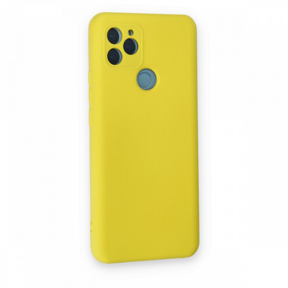  General Mobile GM 22 Kılıf Nano içi Kadife Silikon - Sarı