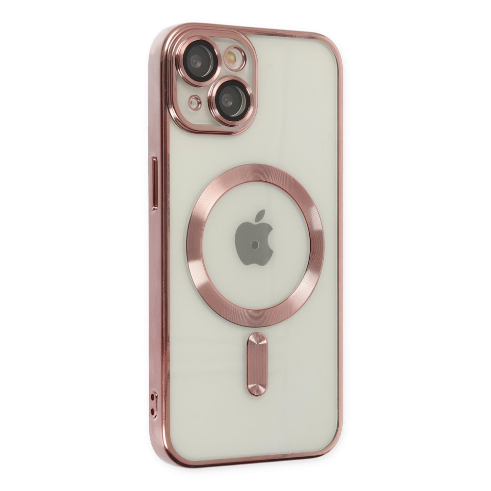 iPhone 14 Plus Kılıf Kross Magneticsafe Kapak - Rose  iPhone 14 Plus Kılıf Kross Magneticsafe Kapak - Rose