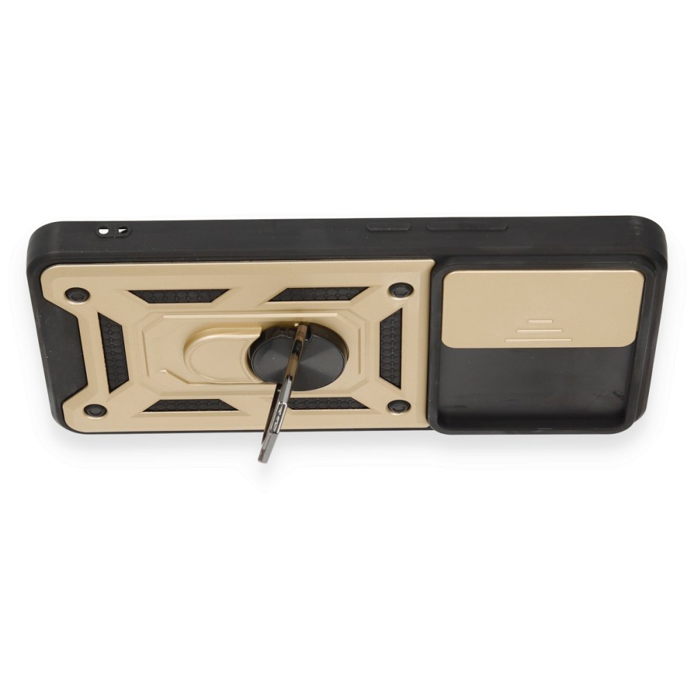 Xiaomi Mi 12T Kılıf Pars Lens Yüzüklü Silikon - Gold  Xiaomi Mi 12T Kılıf Pars Lens Yüzüklü Silikon - Gold