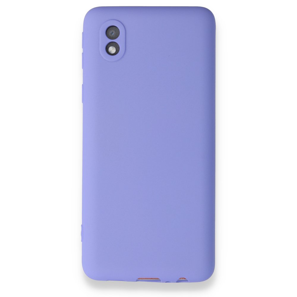  Samsung Galaxy A01 Core Kılıf First Silikon - Lila