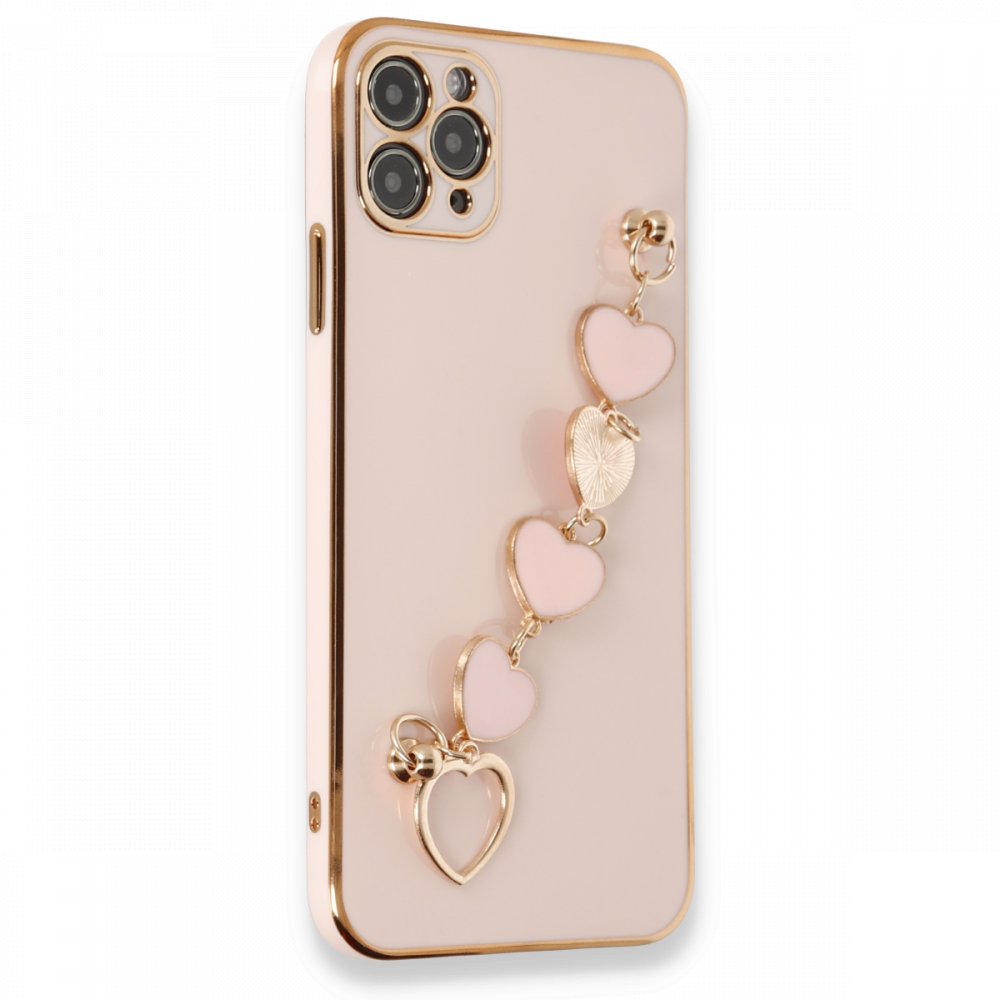 iPhone 11 Pro Kılıf Esila Silikon - Pudra